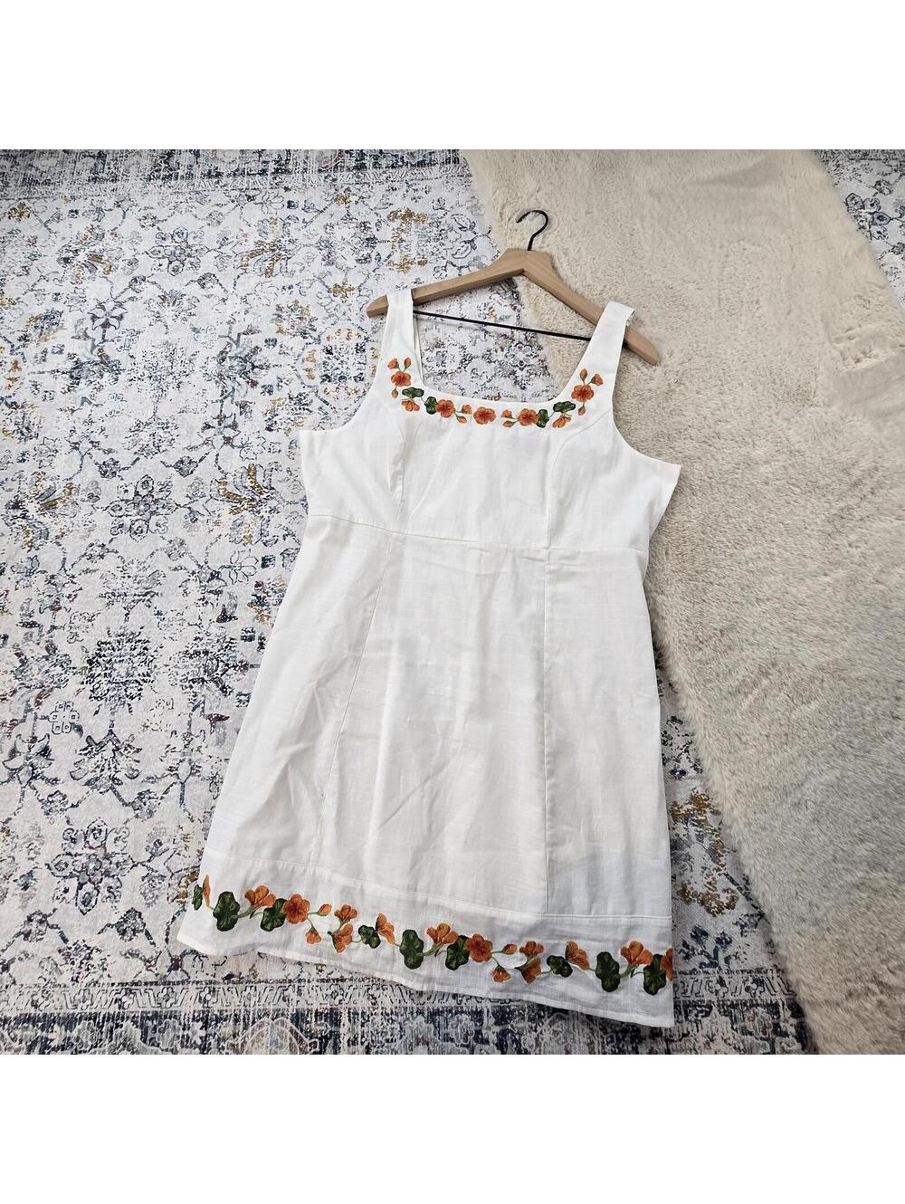 Princess Highway Nasturtium Emb Dress Cream Women AUS 16 (US 12) PGFY252